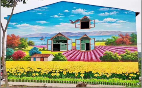 茶陵乡村墙体彩绘